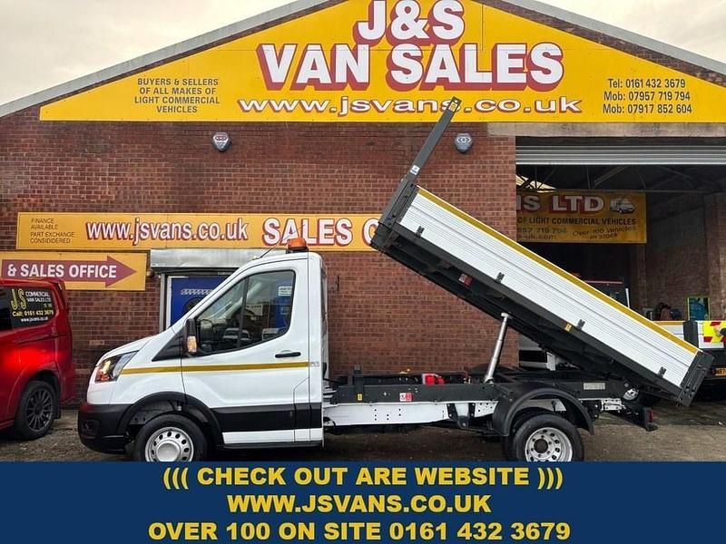 Used Ford Transit S 130 HP (95 kW) 2024 White Cabriolet