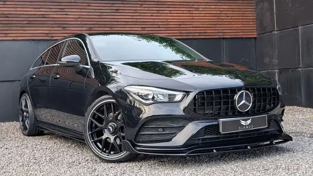 Used Mercedes CLA220 AMG Line Premium Plus 2021 Black Coupe