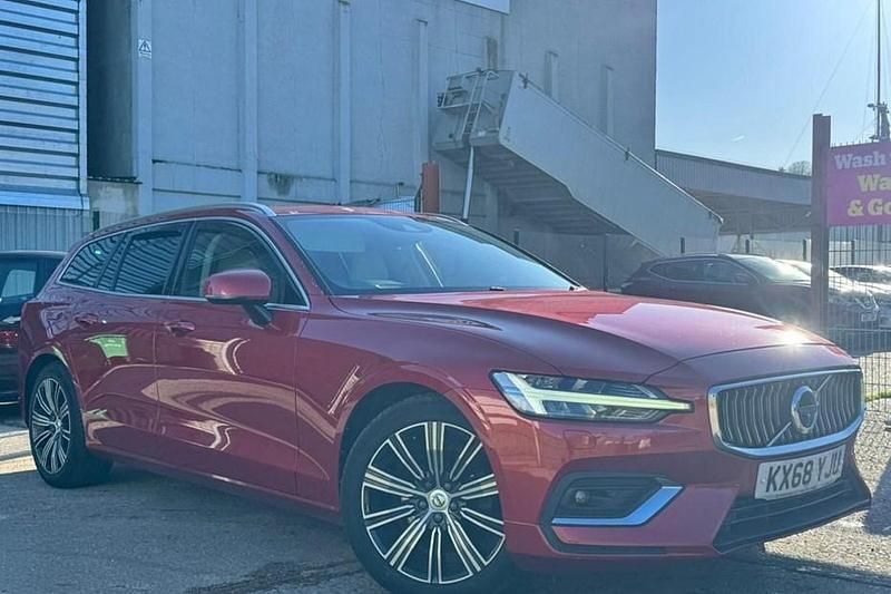 Red Used 2018 Volvo V60 Inscription Estate | £13,000 (Fair price) - Image 1/1