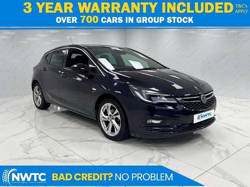 Used Vauxhall Astra SRi 150 HP (110 kW) 2019 Blue Hatchback