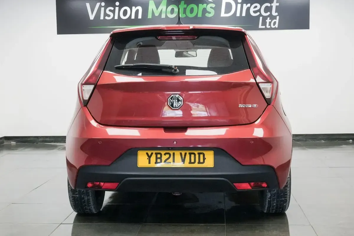 Used MG MG3 Exclusive 106 HP (77 kW) 2021 Red Hatchback