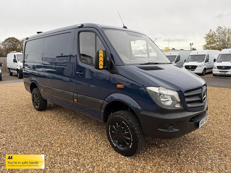 Blue Used 2016 Mercedes 316 Van | £14,750 - Image 1/3