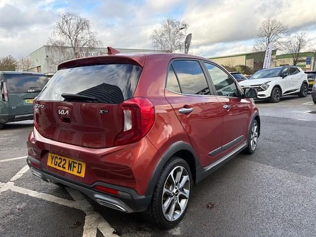 Used Kia Picanto X-Line 67 HP (49 kW) 2022 Orange Hatchback