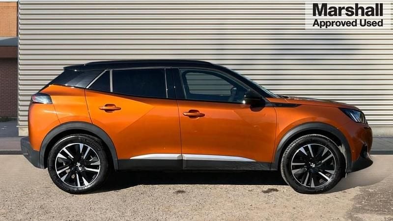 Used Peugeot e-2008 GT-line 100 kW (136 HP) 2020 Orange SUV