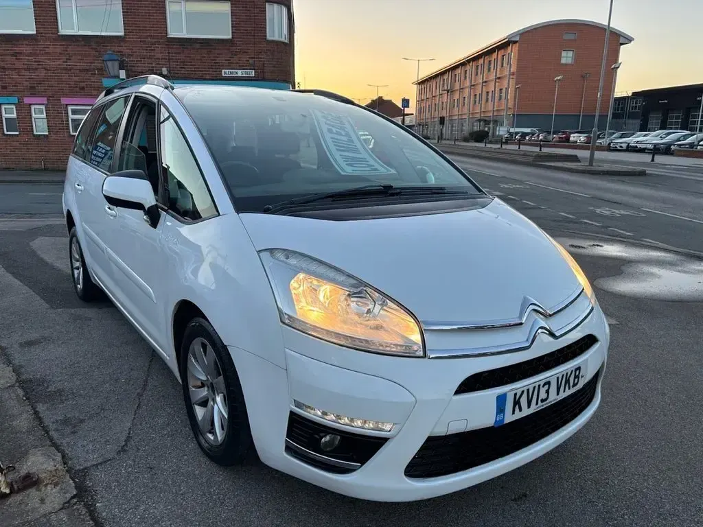 Używany Citroën Grand C4 Picasso 110 KM (80 kW) 2013 Biały Minivan