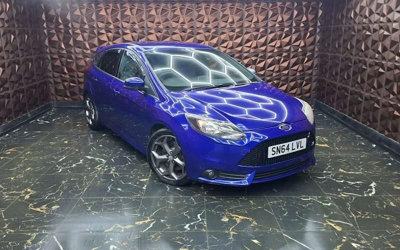 Used Ford Focus ST 250 HP (183 kW) 2014 Blue Hatchback