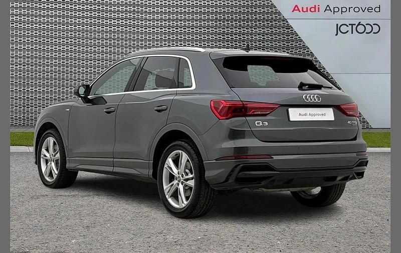 Begagnad Audi Q3 S-Line 187 HK (137 kW) 2019 Grå SUV