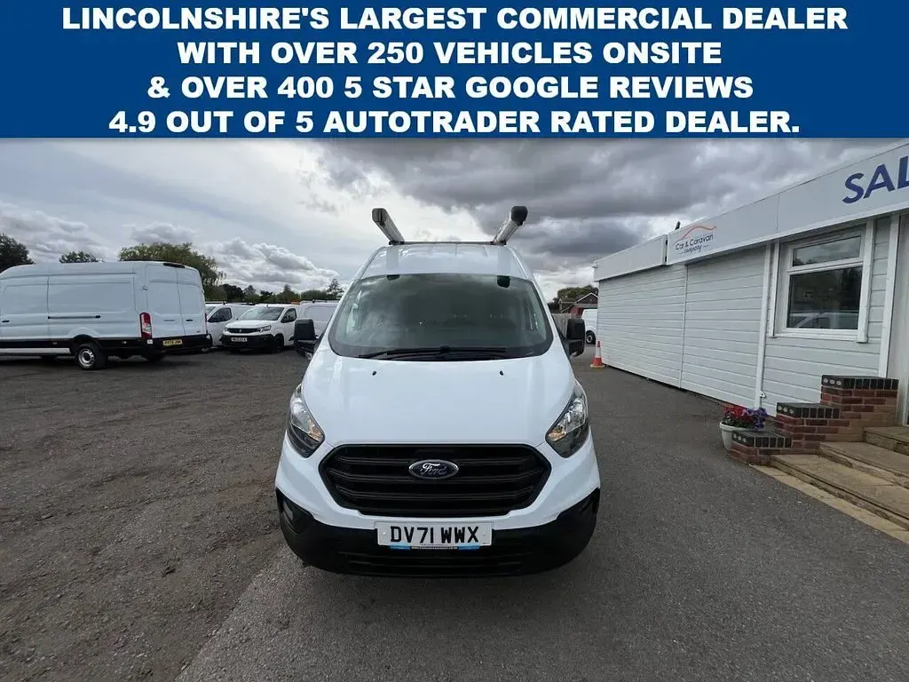 Used Ford Transit Custom S 2021 White Van