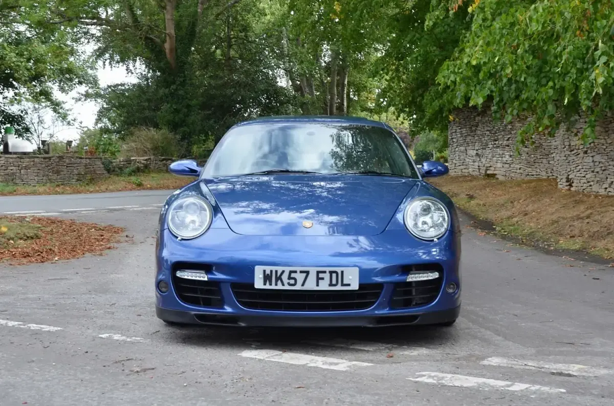 Used Porsche 911 Turbo 2007 Blue Coupe