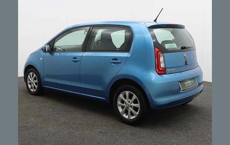 Used Skoda Citigo SE 58 HP (42 kW) 2017 Crystal blue metallic Hatchback