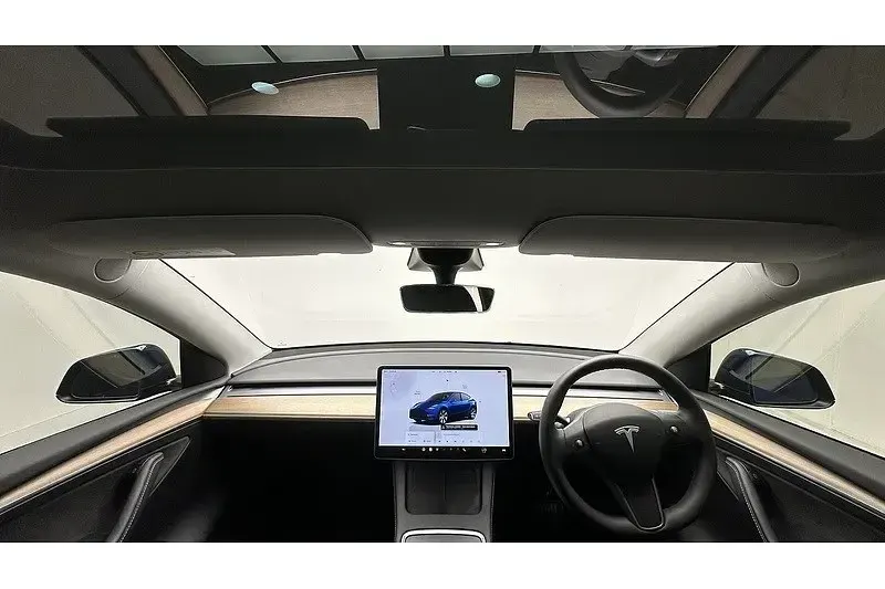 Usado Tesla Model Y Long Range AWD 378 kW (514 HP) 2022 Azul SUV