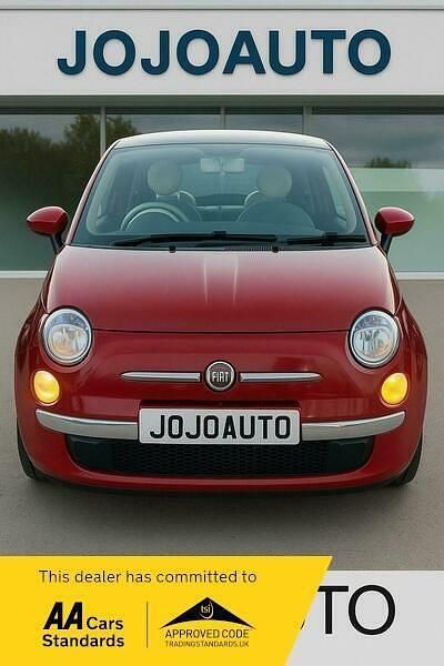 Red Used 2013 Fiat 500 Lounge Hatchback | £3,500 (Good price) - Image 1/3