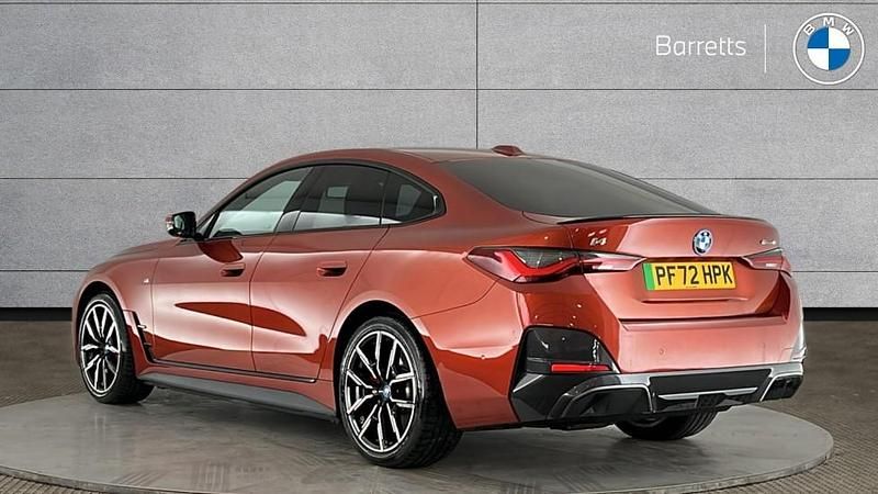 Used BMW i4 M Sport 246 kW (335 HP) 2023 Orange Sedan