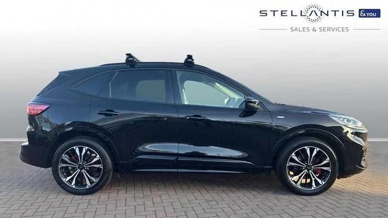 Black Used 2022 Ford Kuga ST-Line SUV | £17,590 (Good price) - Image 1/4
