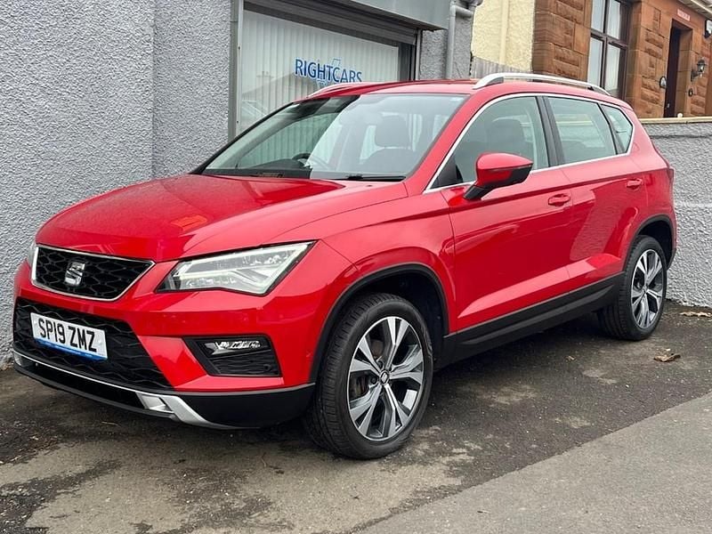 Used Seat Ateca SE 2019 Red SUV