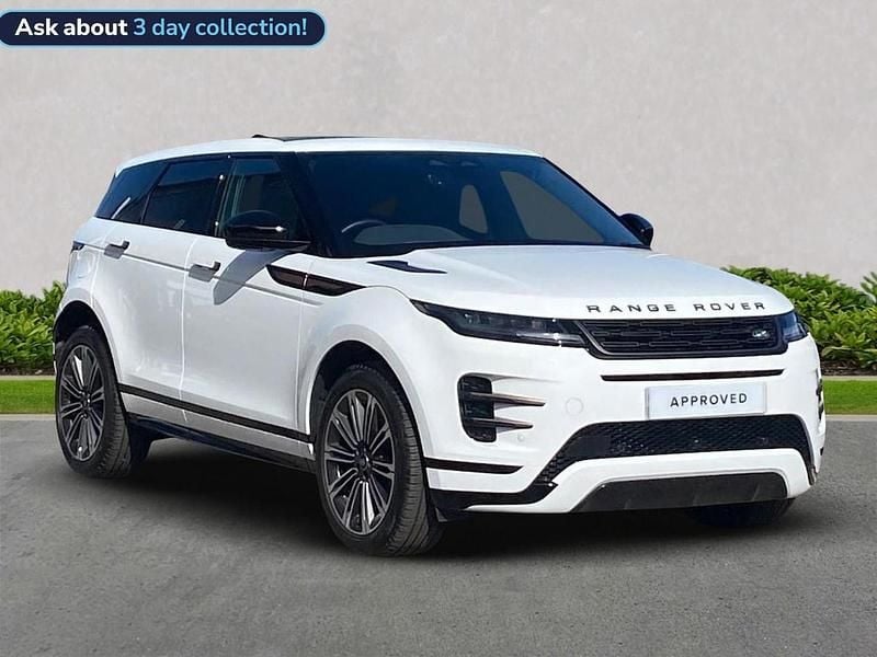 White Used 2025 Land Rover Range Rover evoque HSE Dynamic Estate | £42,838 - Image 1/4