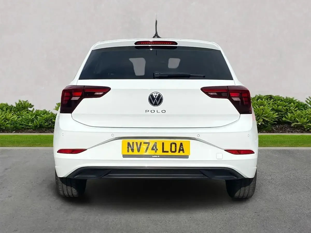 Used VW Polo Match 95 HP (69 kW) 2025 White Hatchback