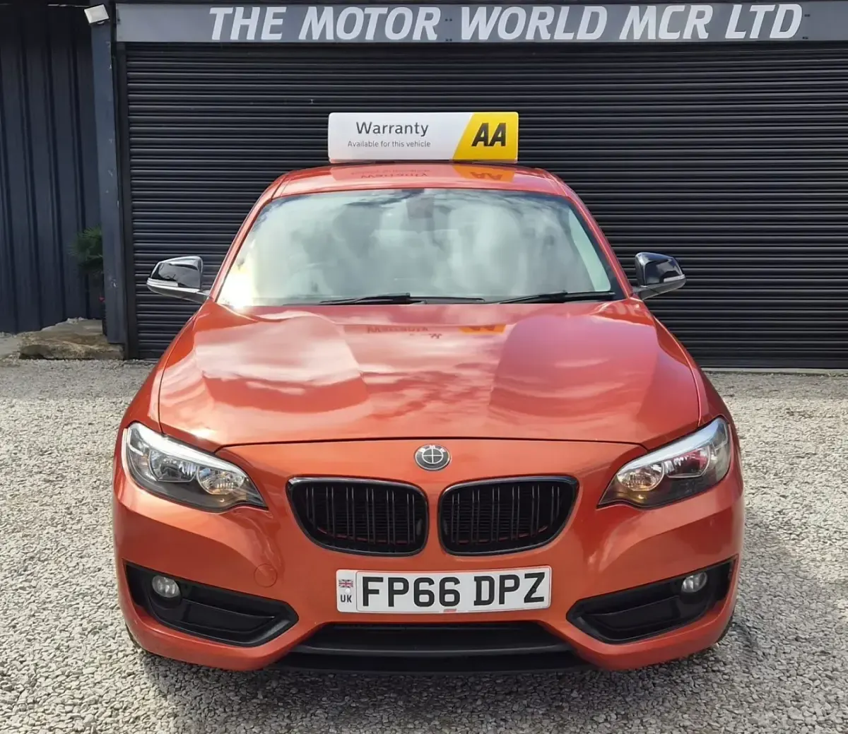 Used BMW 220 Sport Line 190 HP (139 kW) 2016 Orange Coupe