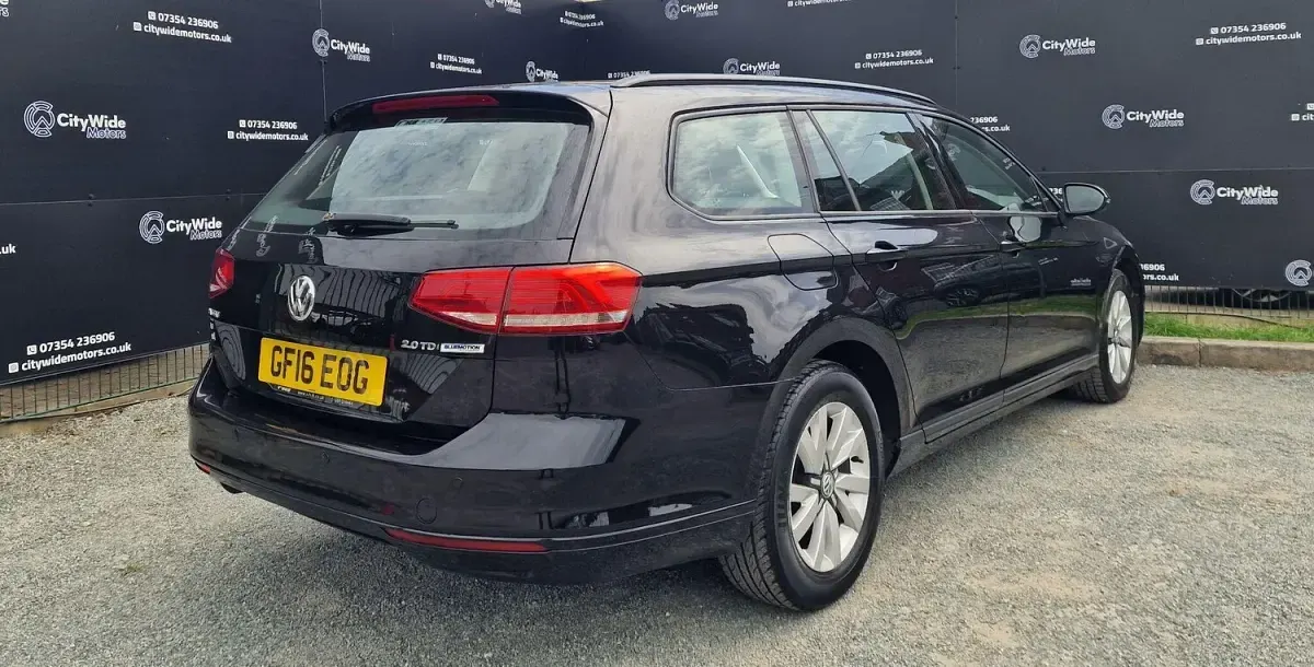 Used VW Passat S 190 HP (139 kW) 2016 Black Estate