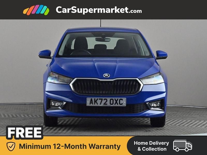 Used Skoda Fabia Comfort 2022 Blue Hatchback
