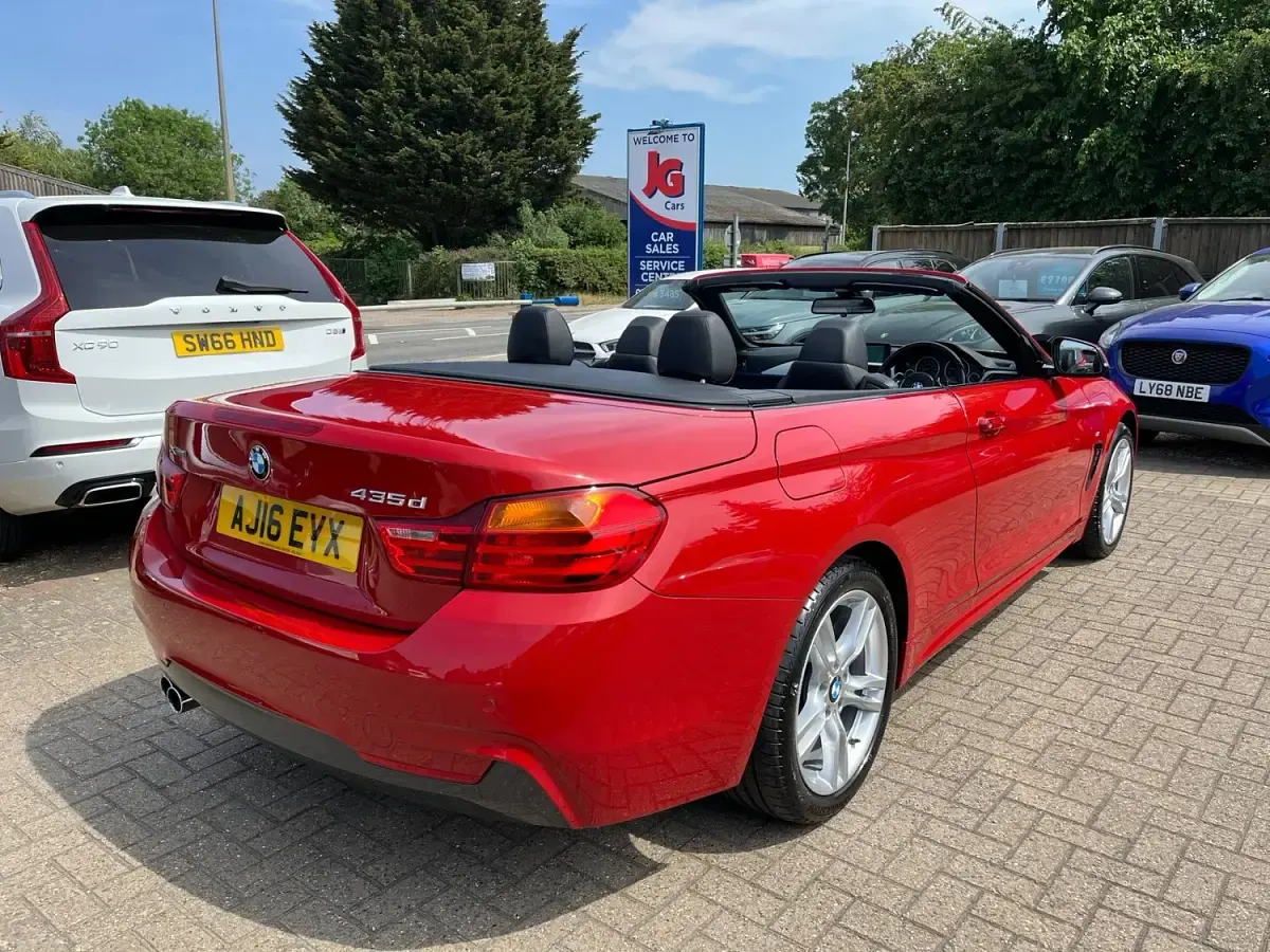 Used BMW 435 M Sport 2016 Red Cabriolet