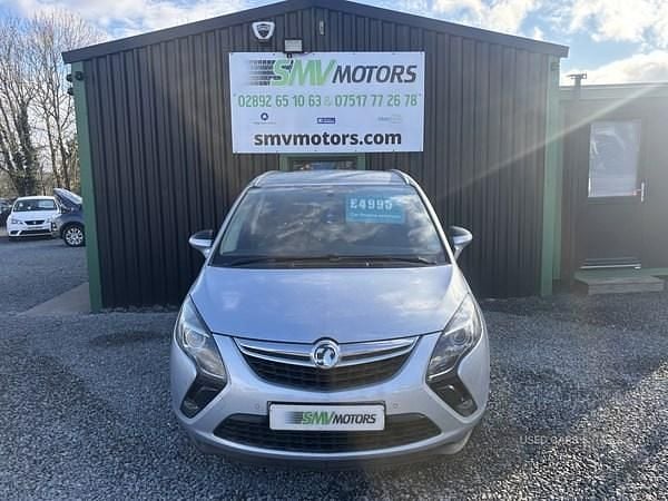 Used Vauxhall Zafira SRi 170 HP (125 kW) 2015 Silver MPV