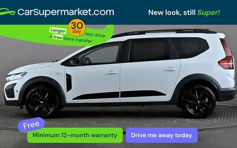 Begagnad Dacia Jogger Extreme 110 HK (80 kW) 2023 Vit Minibuss
