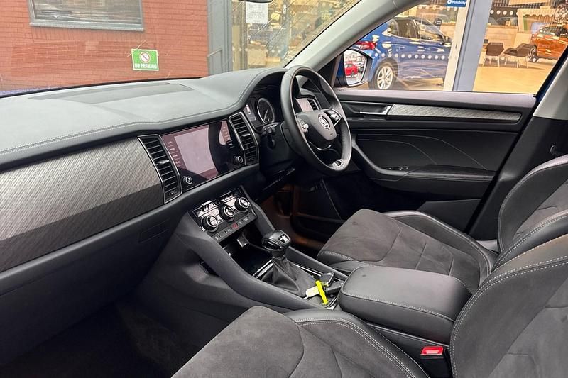 Used Skoda Kodiaq SE L 147 HP (108 kW) 2022 Blue SUV