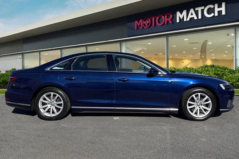Used Audi A8 Advanced 2018 Blue Sedan