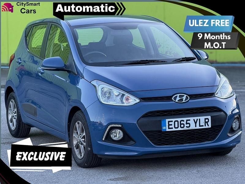 Blue Used 2015 Hyundai i10 Premium Hatchback | £5,800 (Super price) - Image 1/4