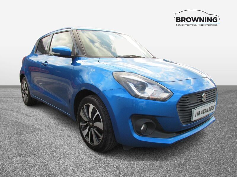Blue Used 2018 Suzuki Swift SZ5 Hatchback | £7,554 (A bit pricey) - Image 1/4