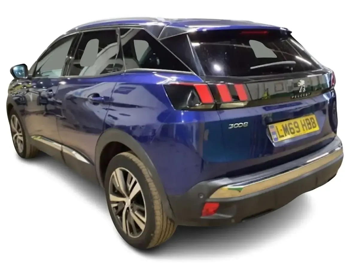 Used Peugeot 3008 Allure 130 HP (95 kW) 2019 Blue SUV