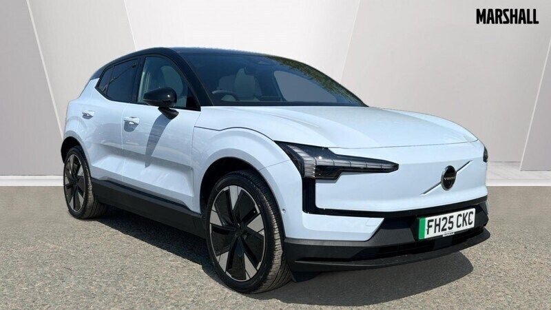 Metallic cloud blue New 2025 Volvo EX30 Ultra SUV | £34,991 (Super price) - Image 1/4