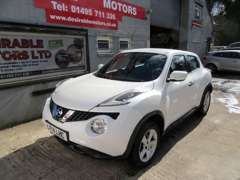 Gebraucht Nissan Juke Visia 110 PS (80 kW) 2014 Weiß SUV