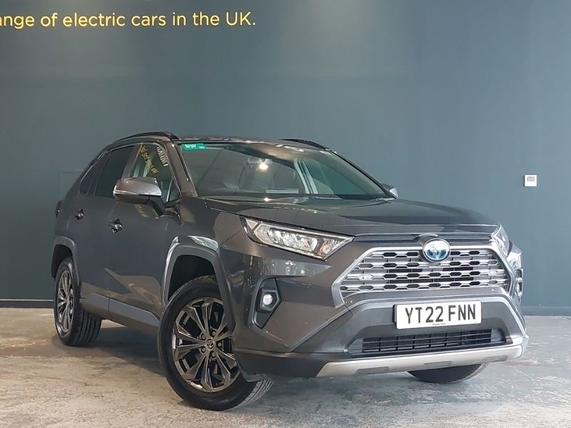 Grey Used 2022 Toyota RAV4 Hybrid Design SUV | £24,498 (Good price) - Image 1/4