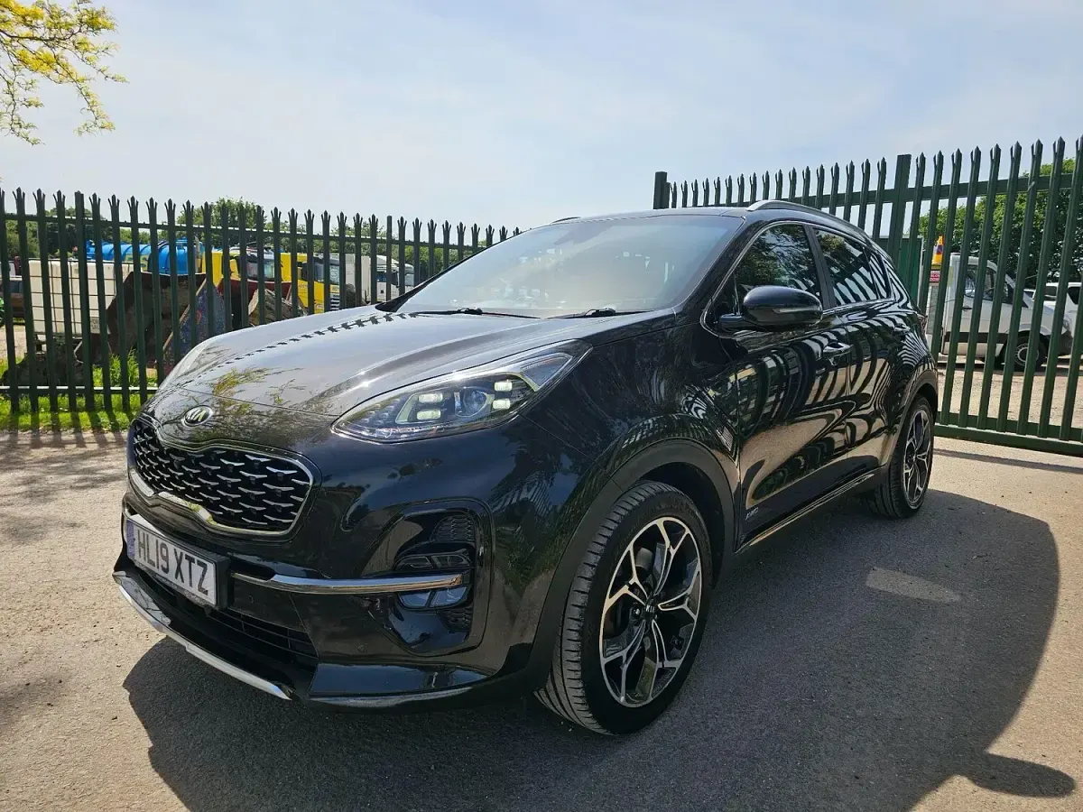 Used Kia Sportage GT-Line S 185 HP (136 kW) 2019 Black SUV