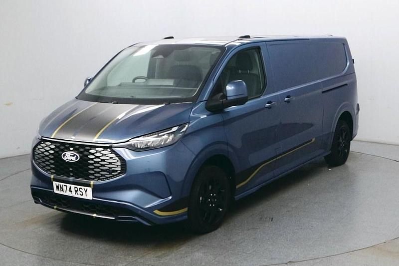 Used Ford E-Transit Sport 160 kW (218 HP) 2024 Blue Van