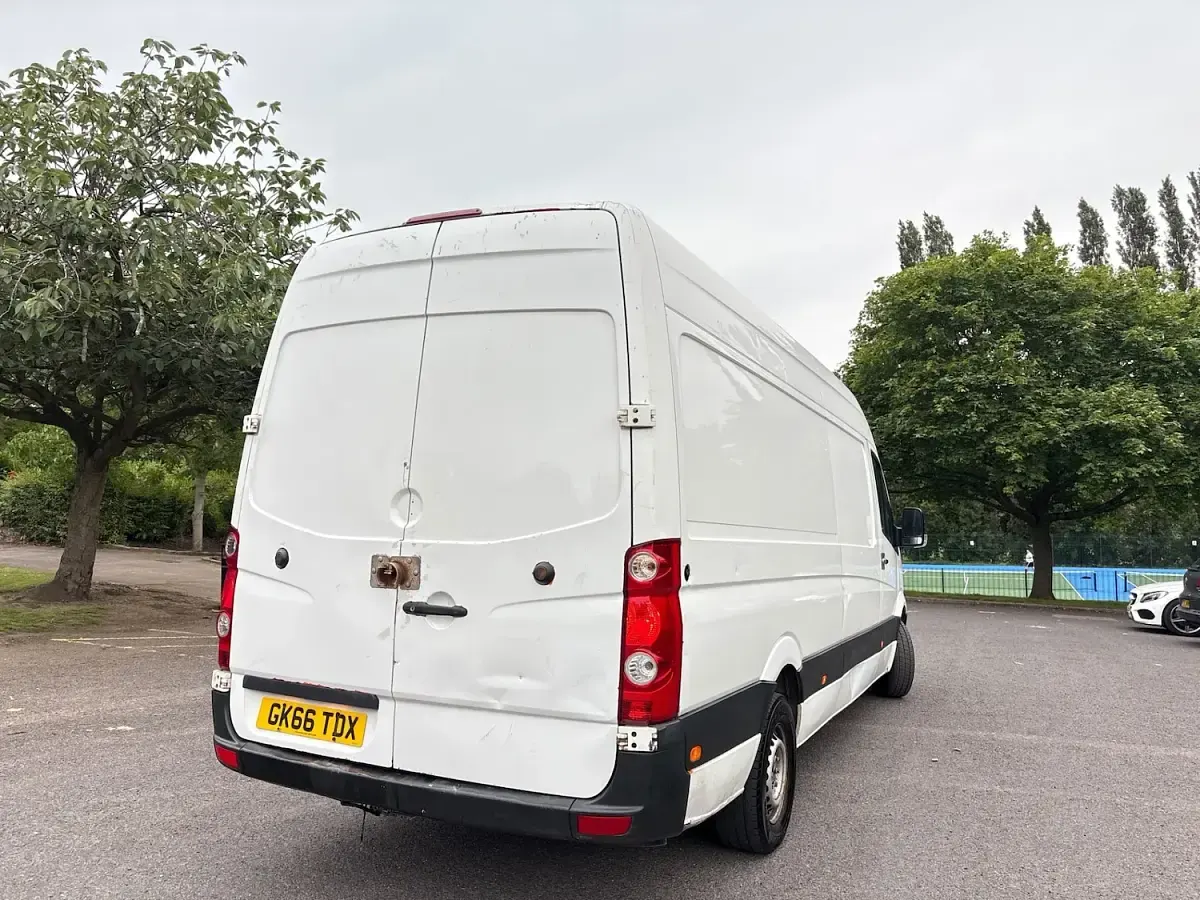 Used VW Crafter 136 HP (100 kW) 2016 White Van