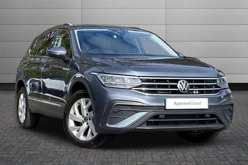 Grey Used 2023 VW Tiguan Allspace Life SUV | £25,295 (Good price) - Image 1/4