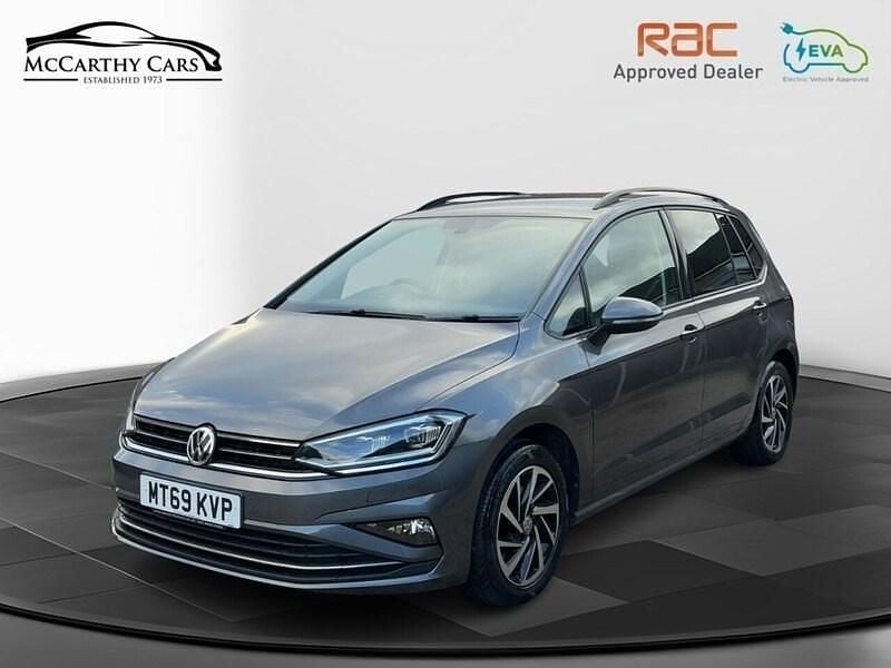 Grey Used 2019 VW Golf Sportsvan Edition MPV | £14,795 (Fair price) - Image 1/2