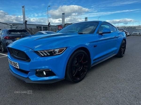 Used Ford Mustang GT 416 HP (305 kW) 2018 Blue Coupe