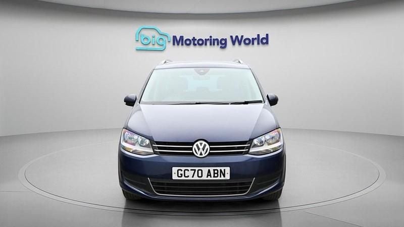 Used VW Sharan SE 150 HP (110 kW) 2021 Blue MPV