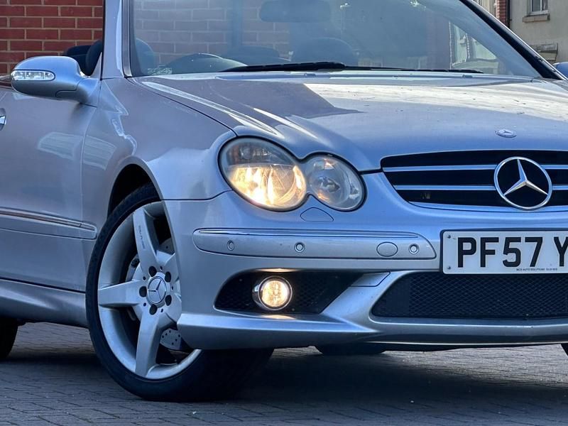 Used Mercedes CLK280 2007 Silver Cabriolet
