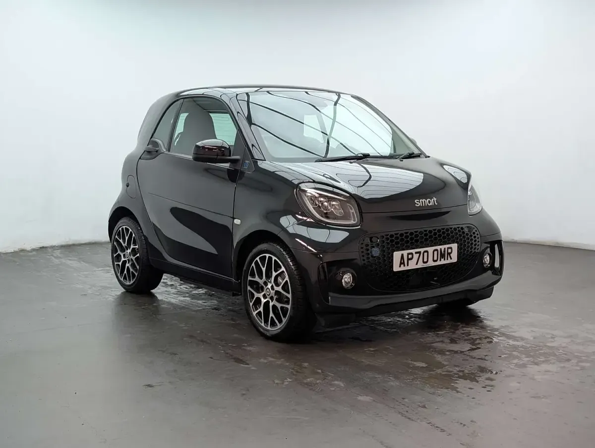 Used Smart ForTwo Electric Drive Prime Exclusive 22 kW (30 HP) 2020 Black Coupe