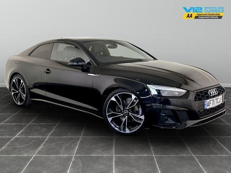 Black Used 2021 Audi A5 Design Coupe | £20,995 (Fair price) - Image 1/2