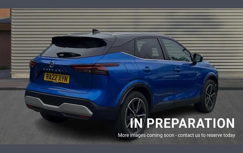 Used Nissan Qashqai Tekna 155 HP (114 kW) 2022 Blue SUV