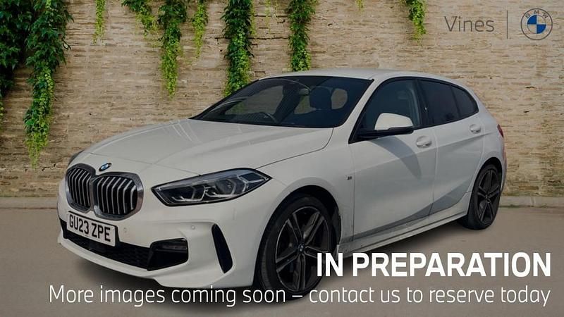 Used BMW 118 M Sport 134 HP (98 kW) 2023 White Hatchback