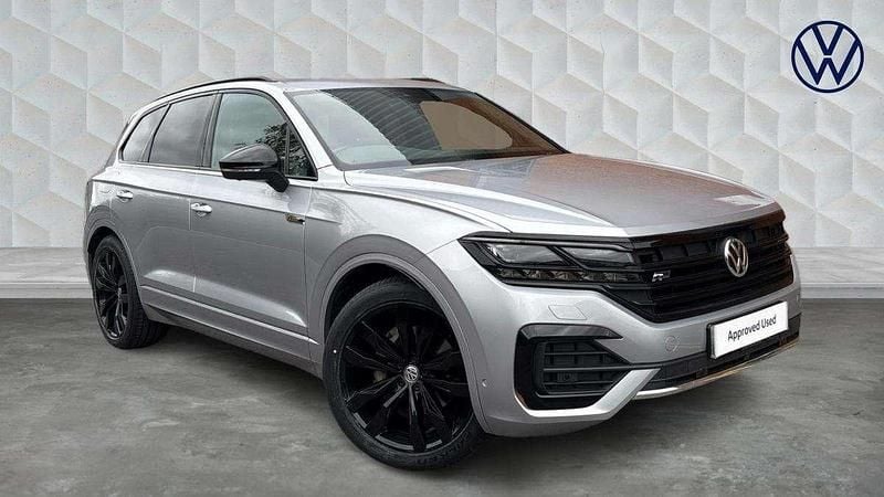 Silver Used 2020 VW Touareg Black Edition SUV | £36,000 (Good price) - Image 1/4