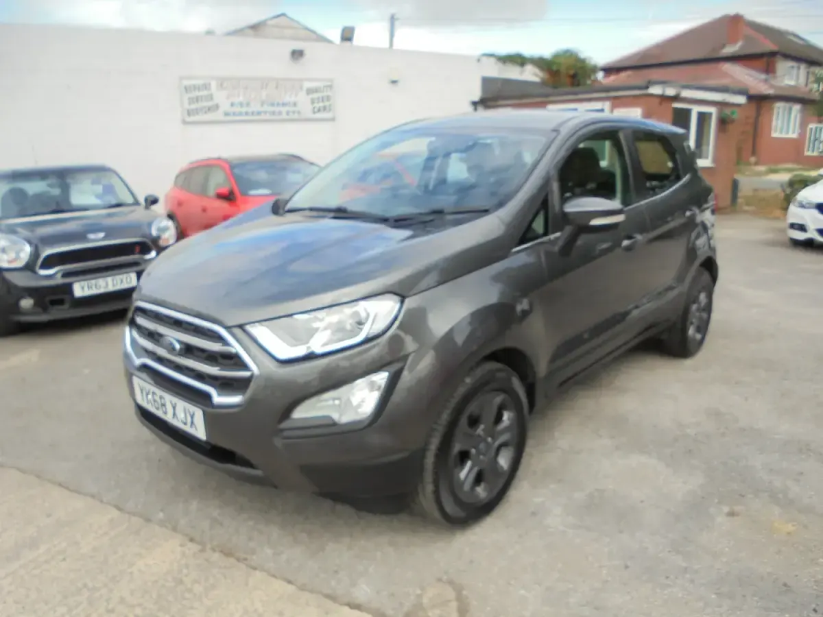 Used Ford Ecosport Zetec 100 HP (73 kW) 2018 Grey SUV