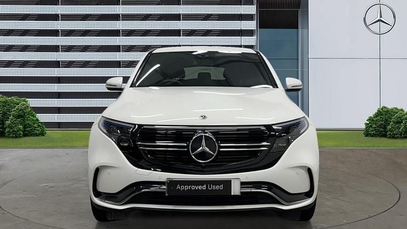 Used Mercedes EQC400 AMG line 300 kW (408 HP) 2022 White SUV